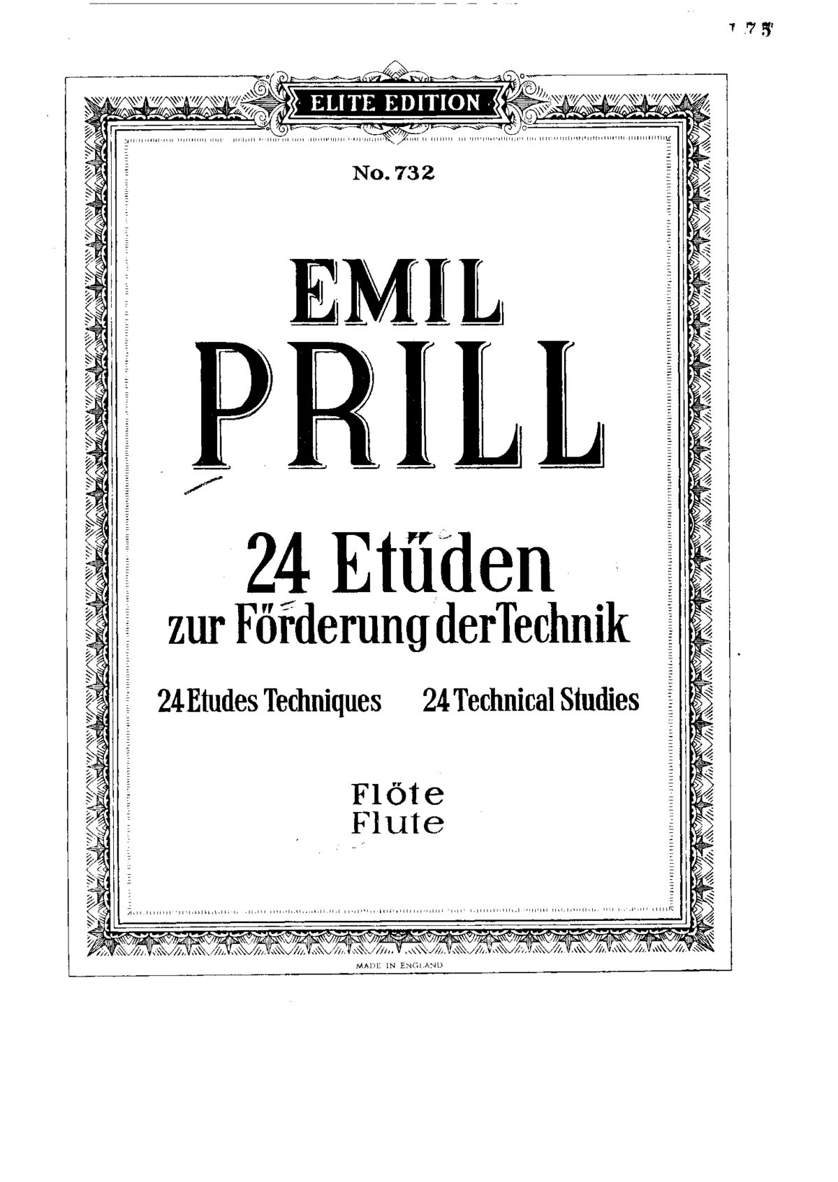 24 Etüden zur Förderung der Technik - Page 1