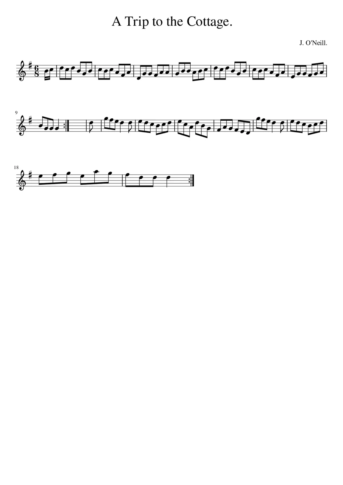 A Trip To The Cottage - Page 1