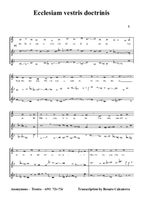 Ecclesiam vestris doctrinis