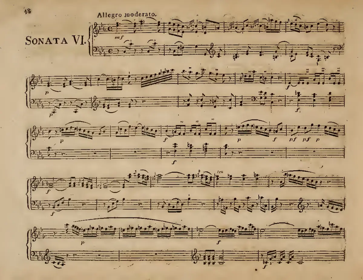 Keyboard Sonata - Page 1