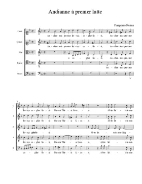 Andianne à premer latte