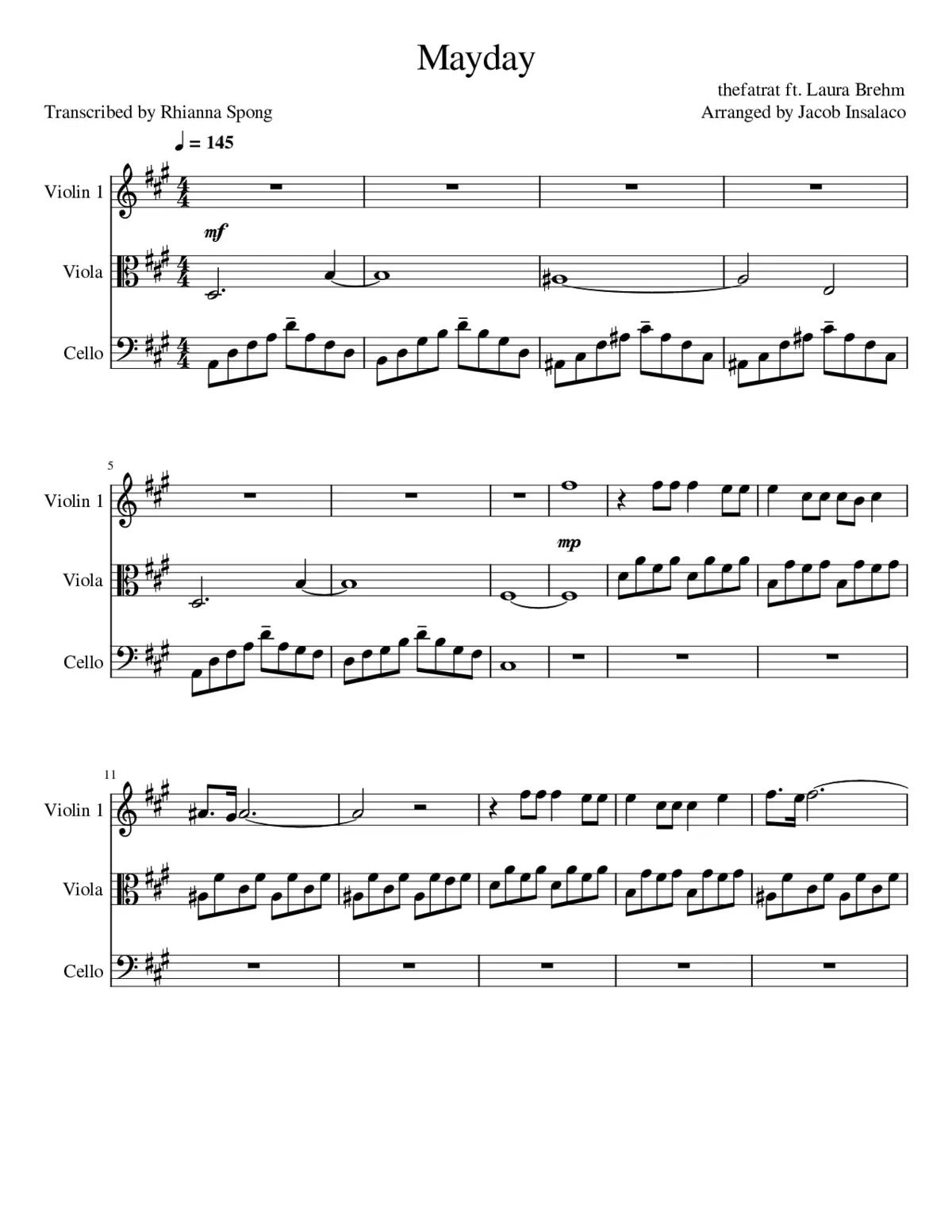 Mayday - Page 1