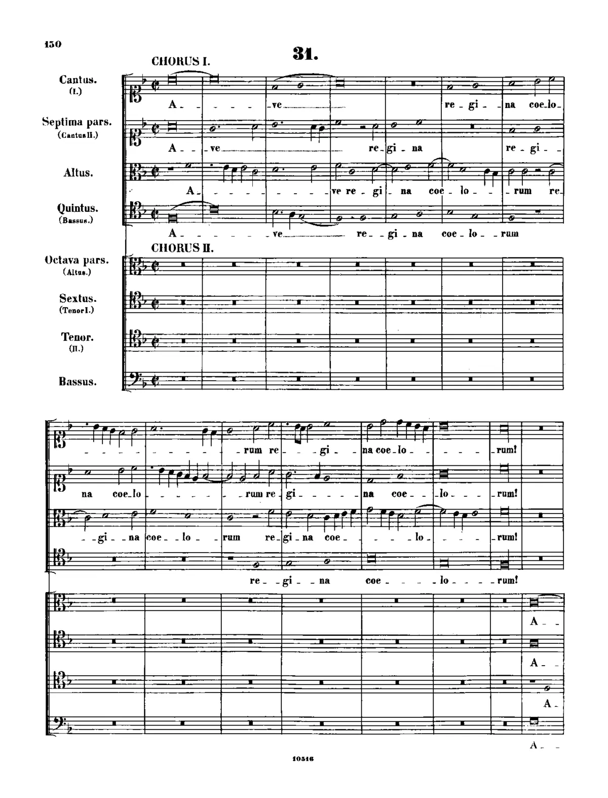 Ave Regina coelorum - Page 1