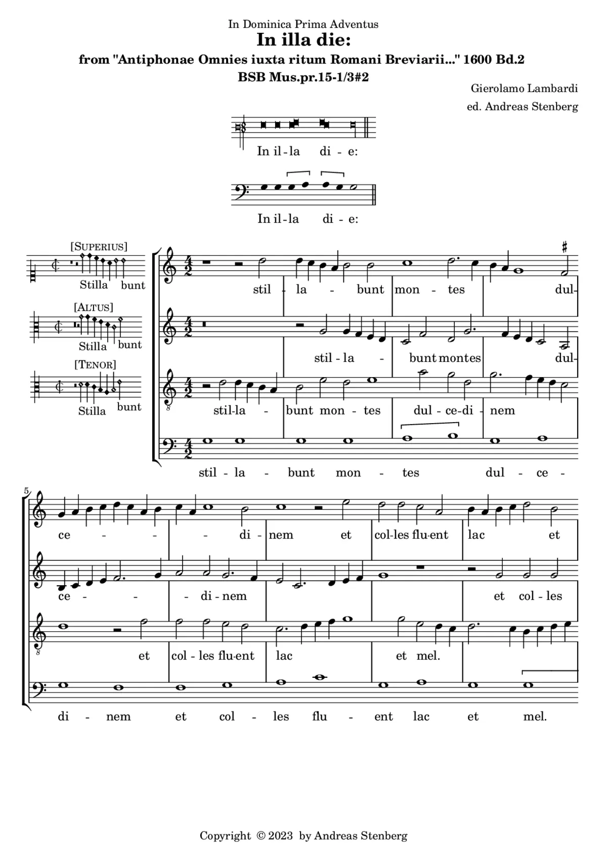 In illa die - Page 1