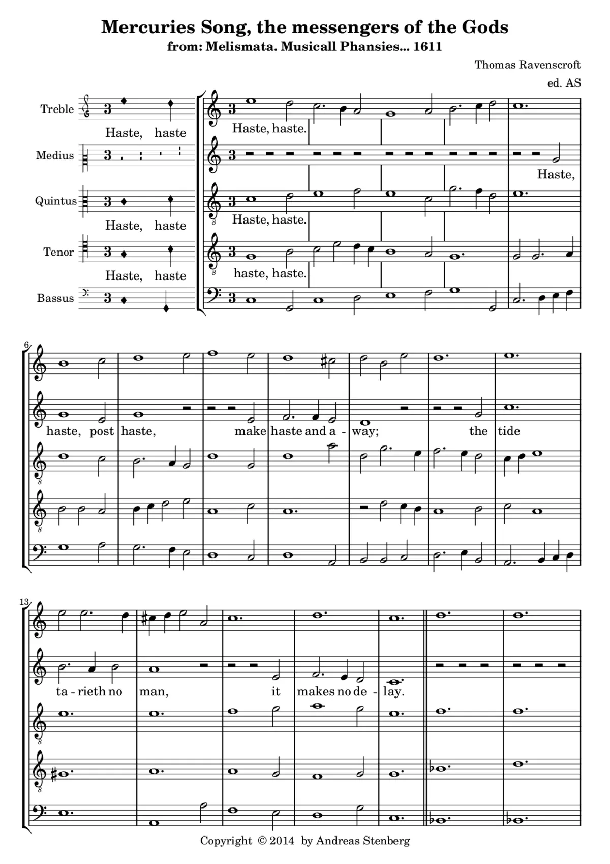 Mercuries song, the messenger of the gods - Page 1