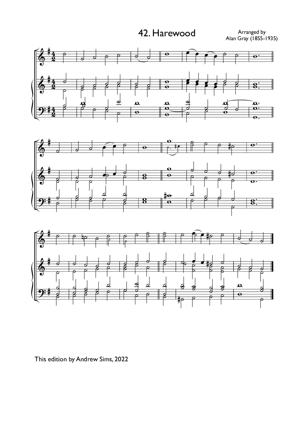 Harewood - Page 1