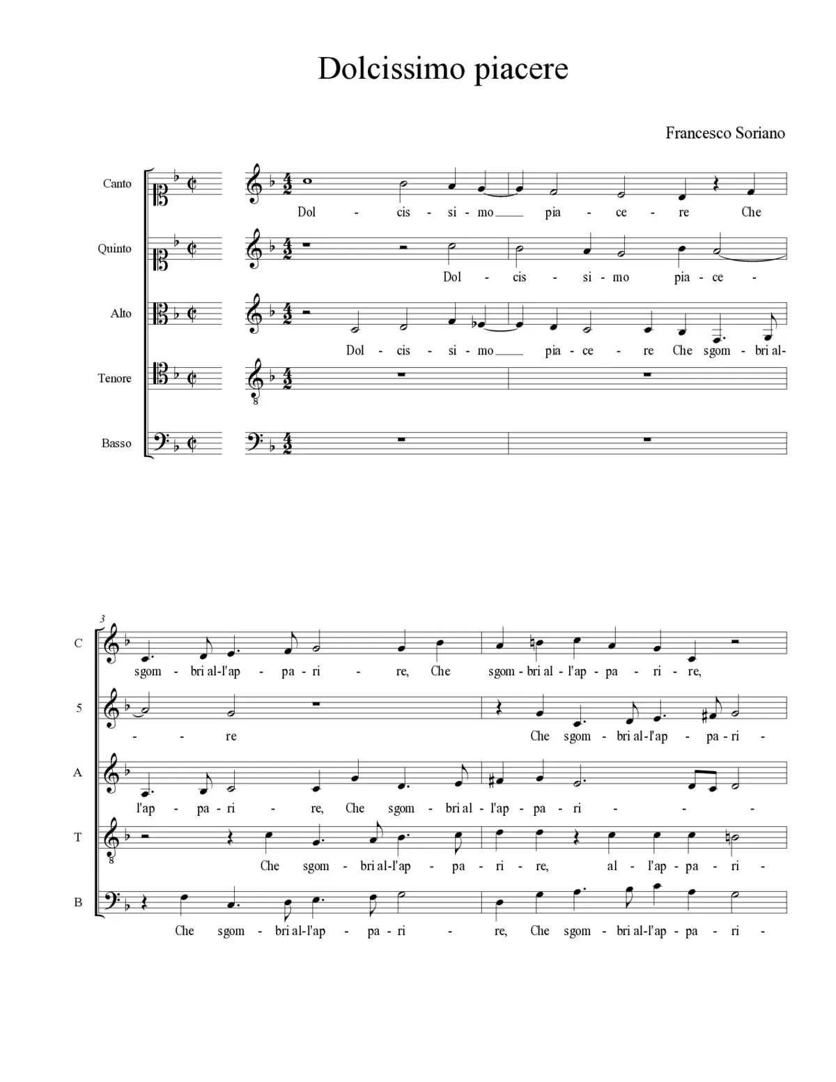 Dolcissimo piacere - Page 1