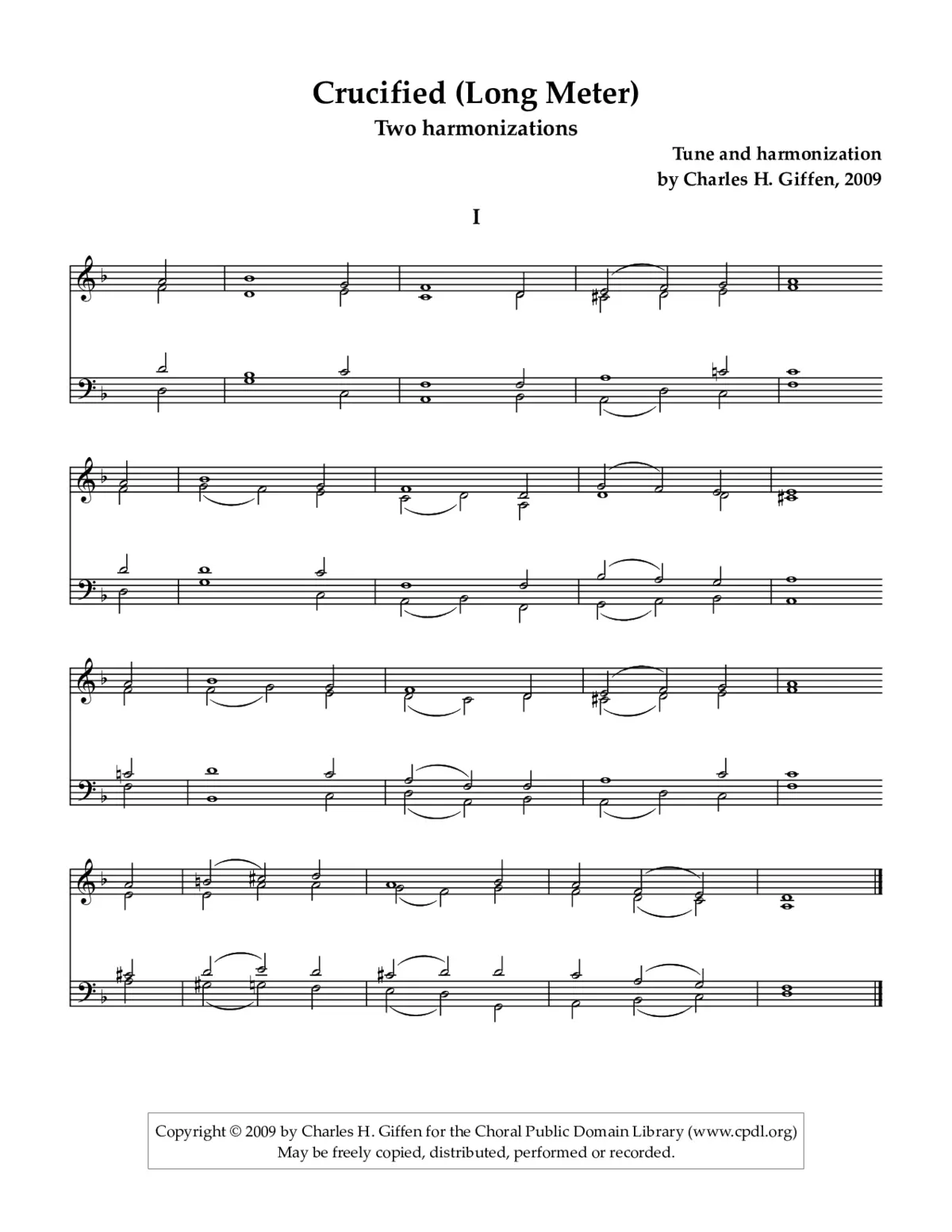 Crucified - Page 1