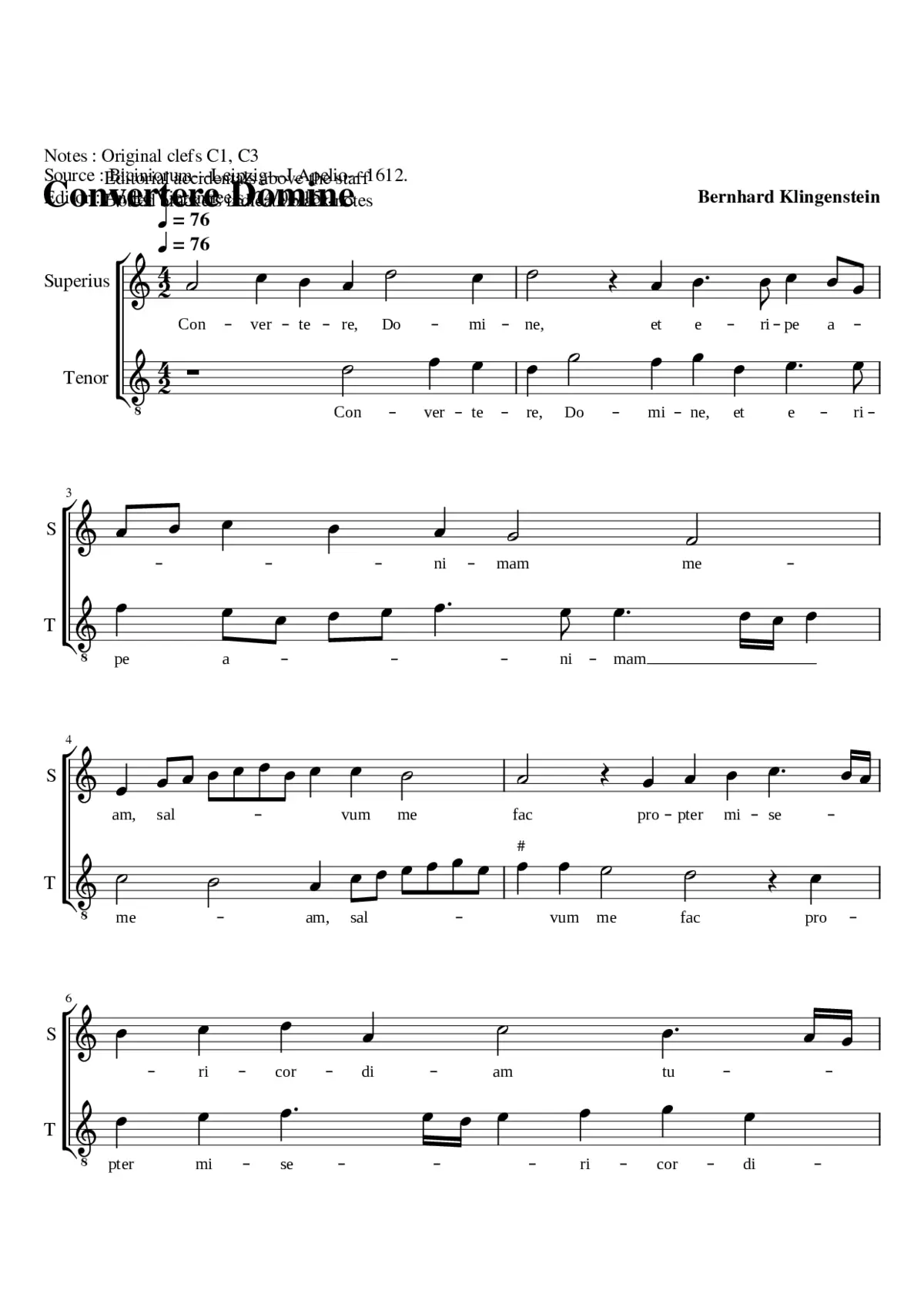 Convertere Domine - Page 1
