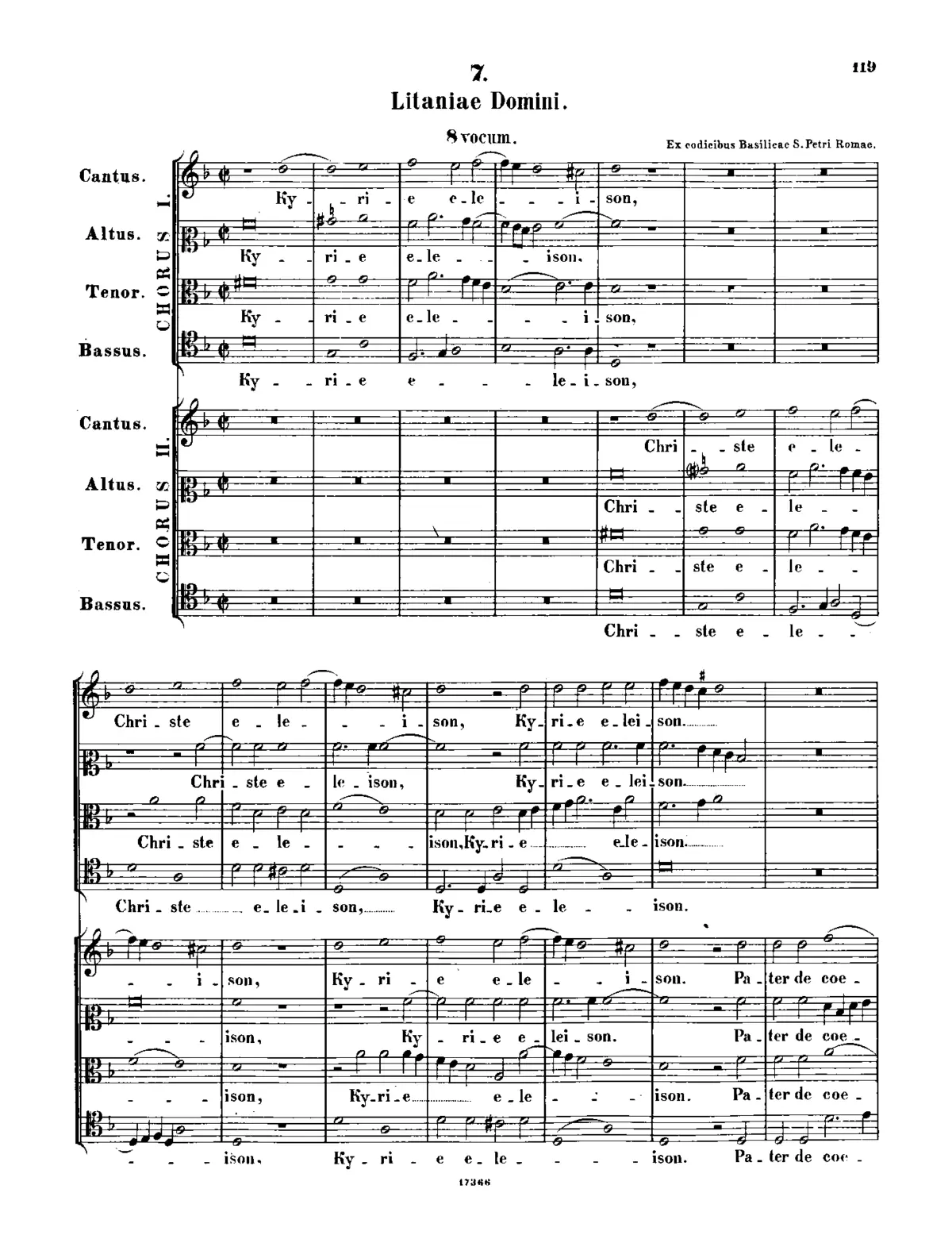 Litaniae Domini - Page 1