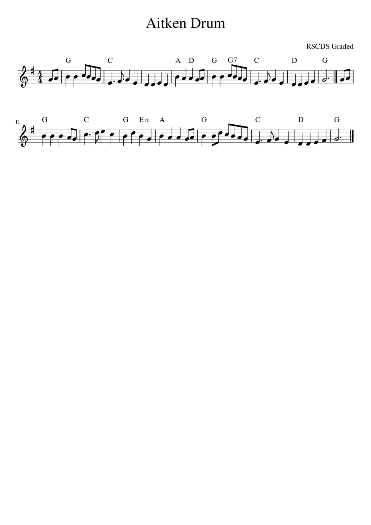 Aitken Drum - Page 1