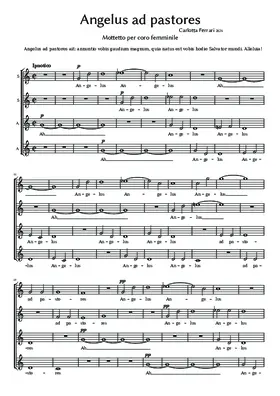 Angelus ad pastores