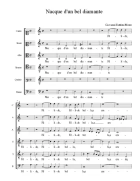 Nacque d'un bel diamante