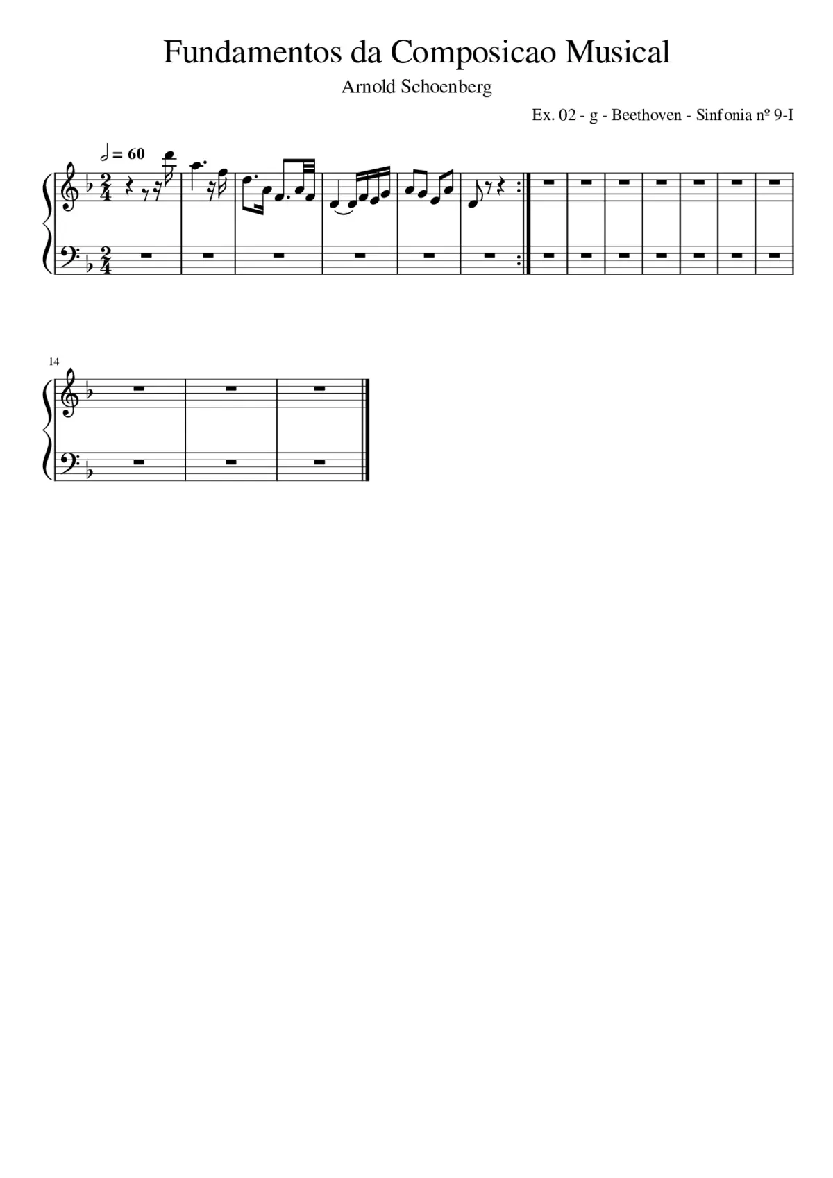 Fundamentos da Composicao Musical - Schoenberg Arnold - Ex. 2 - g - Beethoven - Sinfonia nº 9-I - Page 1