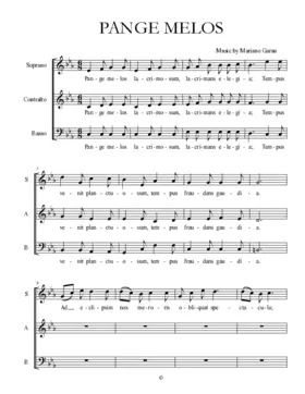 Pange melos