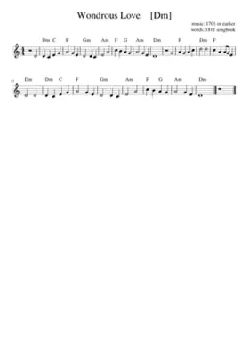 what wondrous love is this