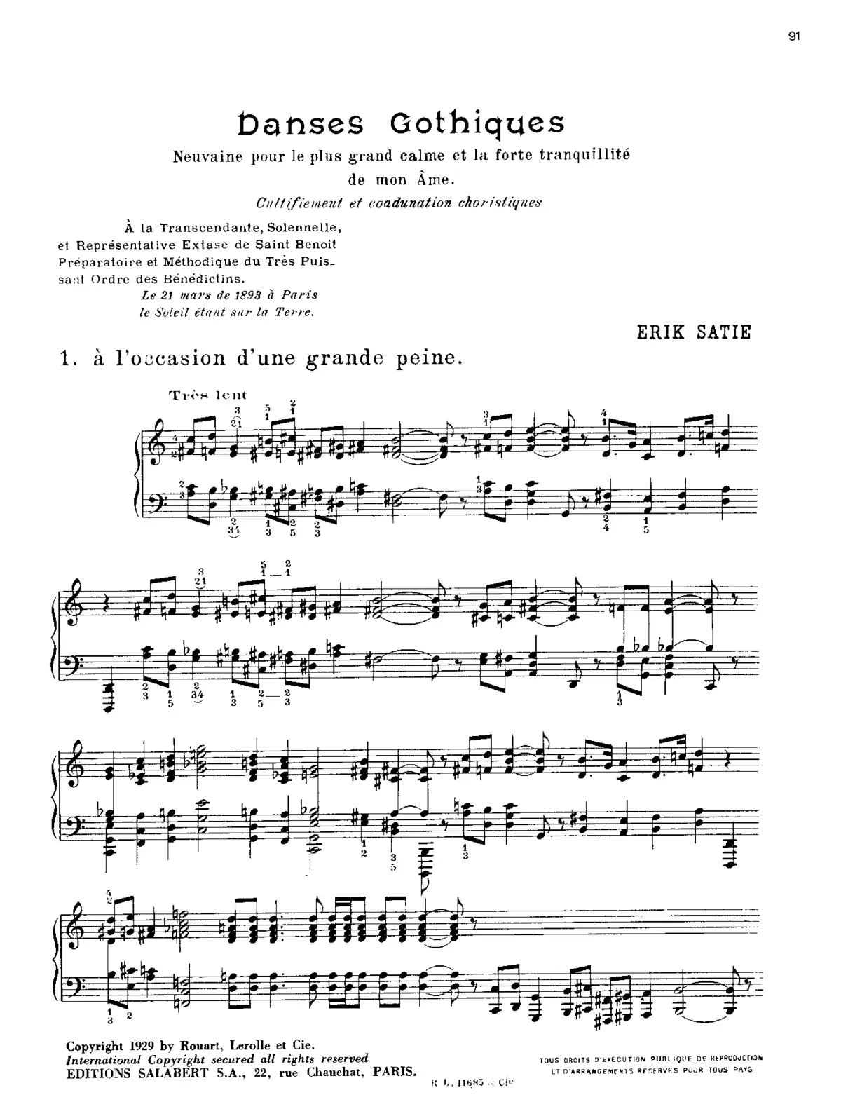 Danses gothiques - Page 1