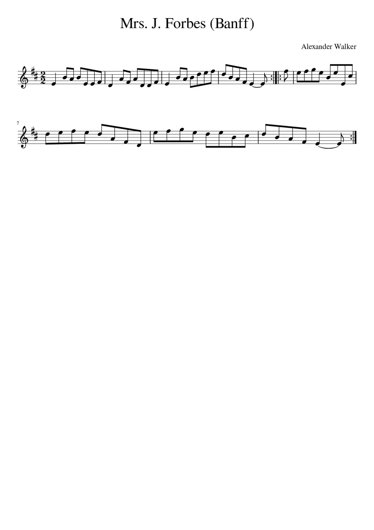 Mrs. J. Forbes (Banff) - Page 1