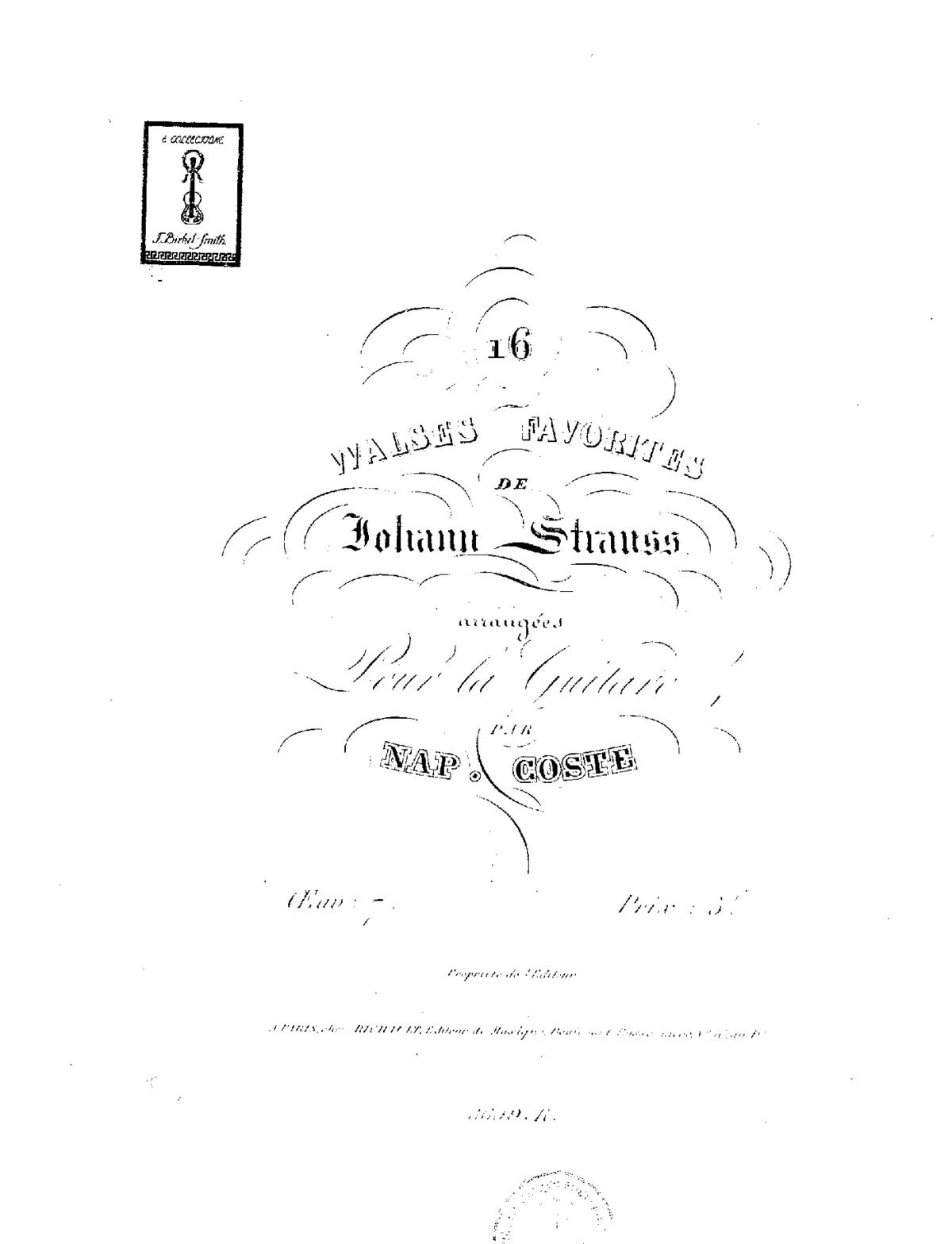16 Valses Favorites de Johann Strauss - Page 1