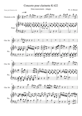 Clarinet Concerto in A major K.622