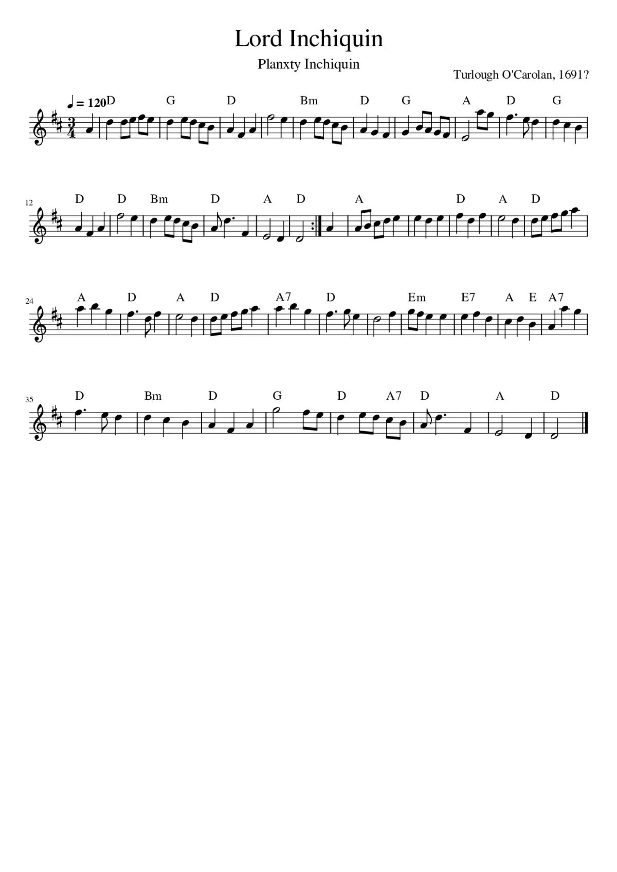 Lord Inchiquin - Page 1