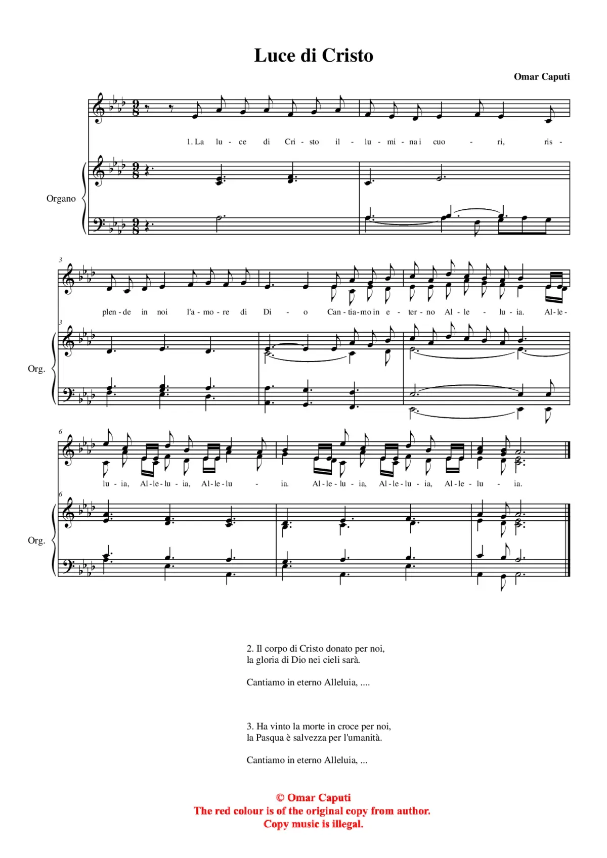 Luce di Cristo - Page 1