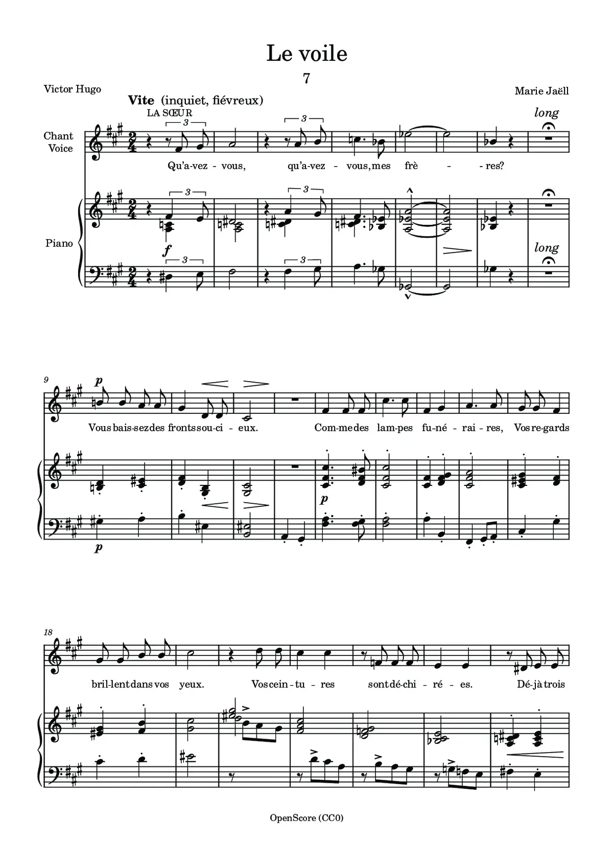 Le voile - Page 1