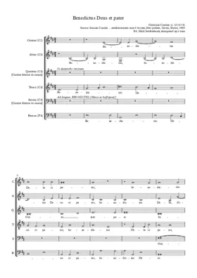 Benedictus Deus et pater