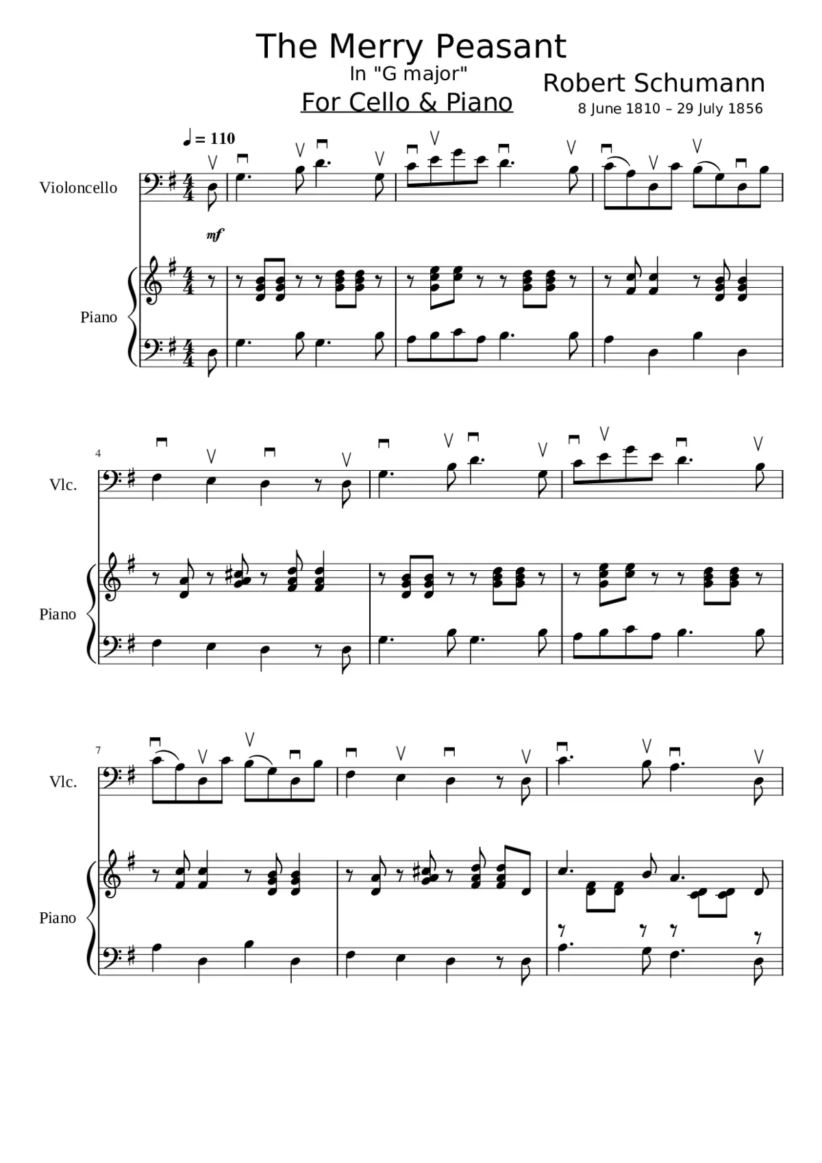 Album für die Jugend Op.68 - Page 1
