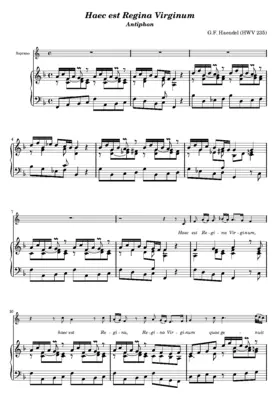 Haec est Regina virginum