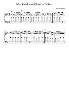 Miss Gordon of Glastirum's Reel