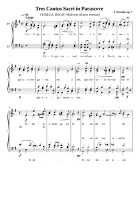 Tres cantus sacri in Parasceve