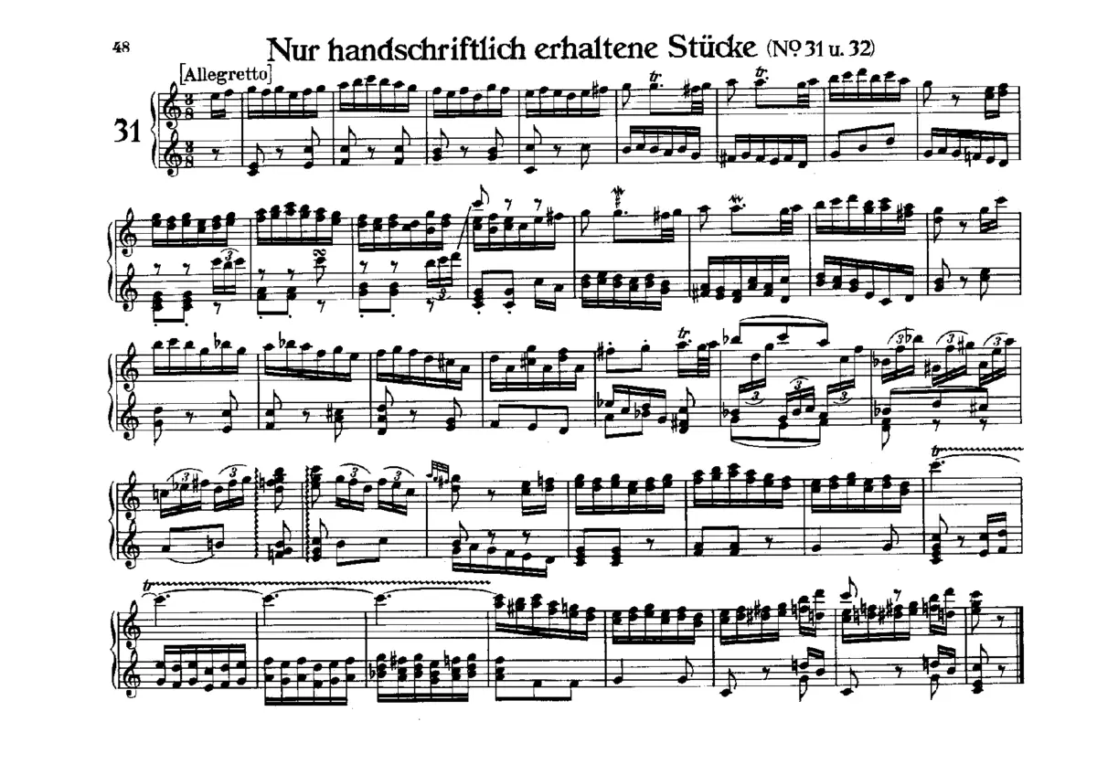 Flötenuhr in C major, Hob.XIX:31 - Page 1