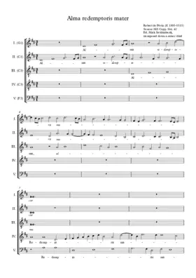 Alma redemptoris mater