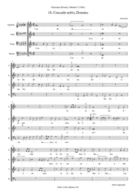 Concede nobis Domine