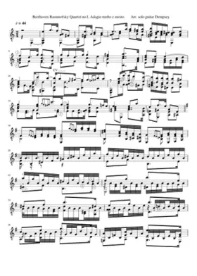 String Quartet No.7 Op.59 No.1