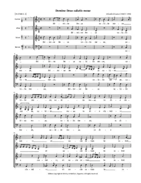 Domine Deus salutis meae