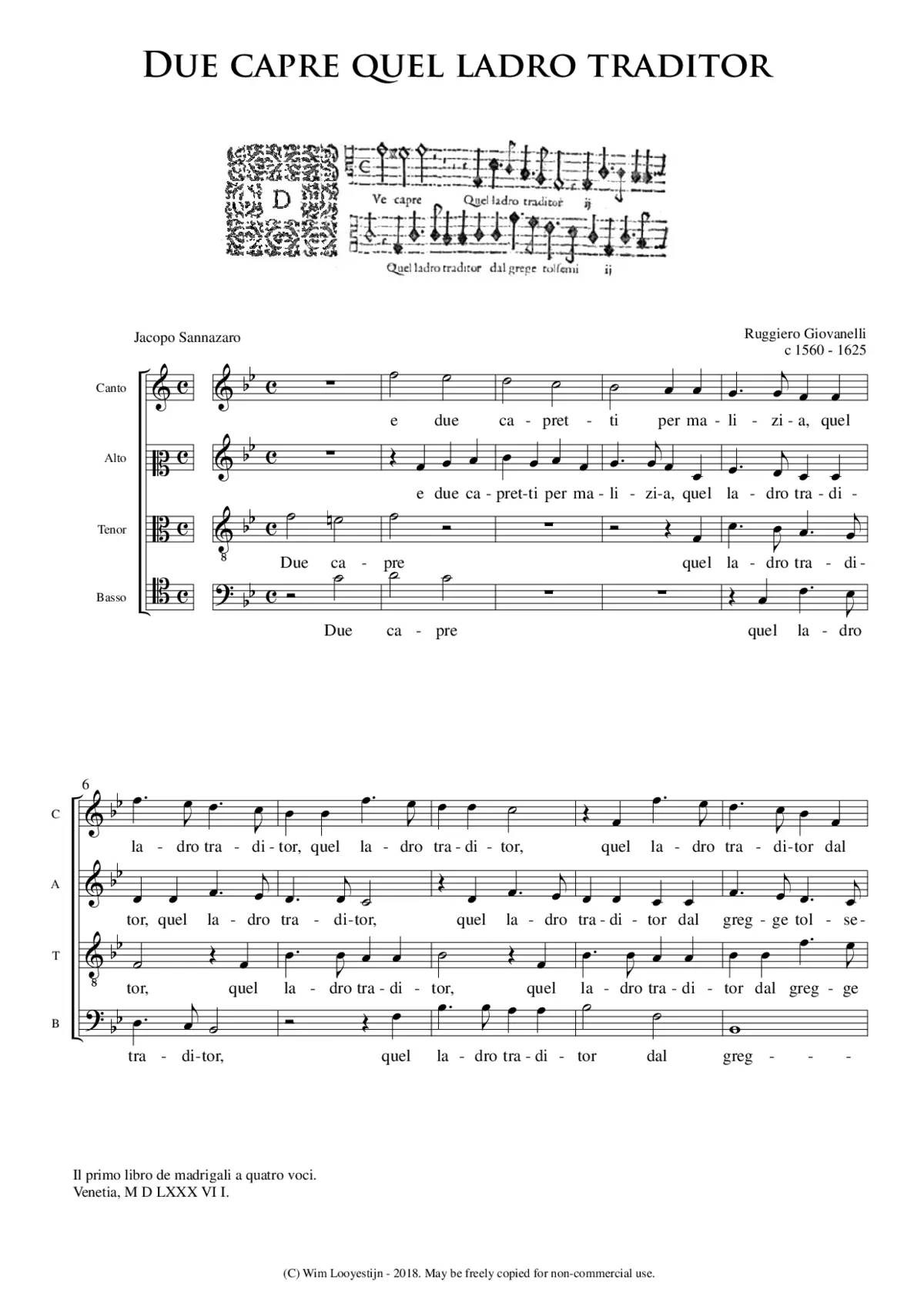 Due capre e due capretti - Page 1