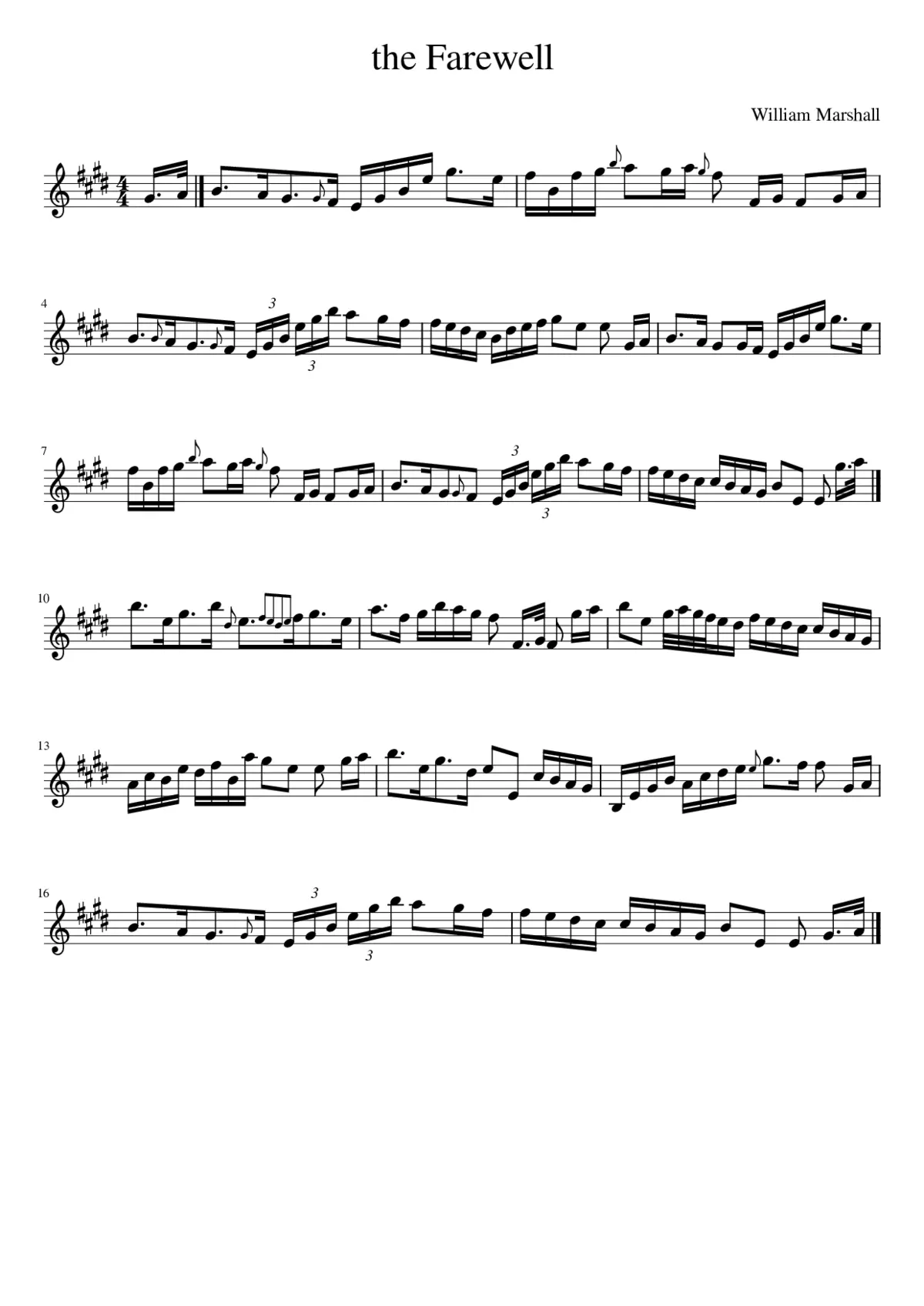 the Farewell - Page 1