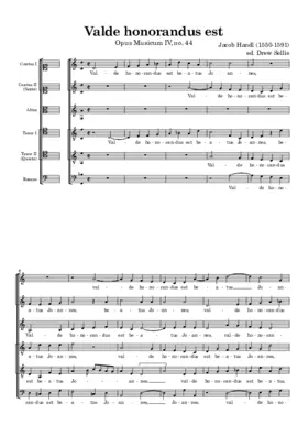 Valde honorandus est