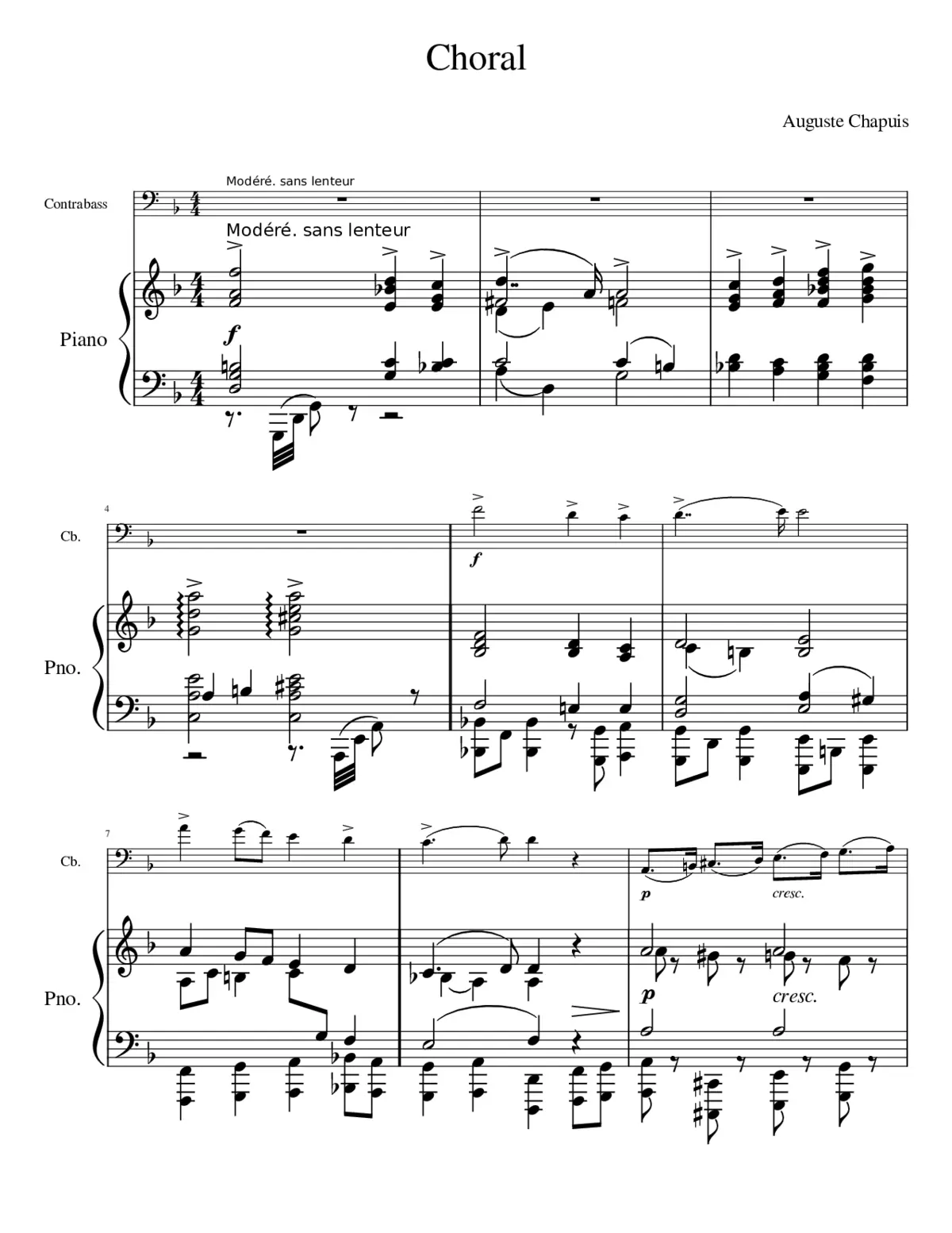 Choral - Page 1