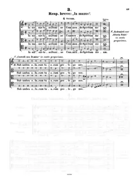 In manus tuas Domine