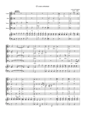 O vos omnes