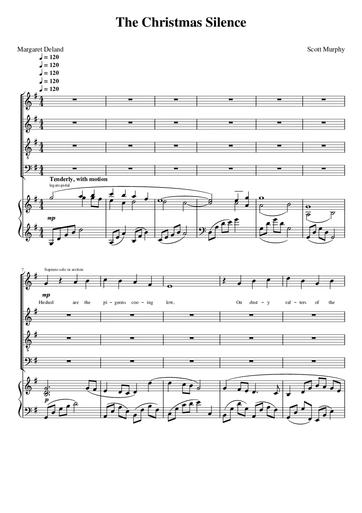 The Christmas Silence - Page 1