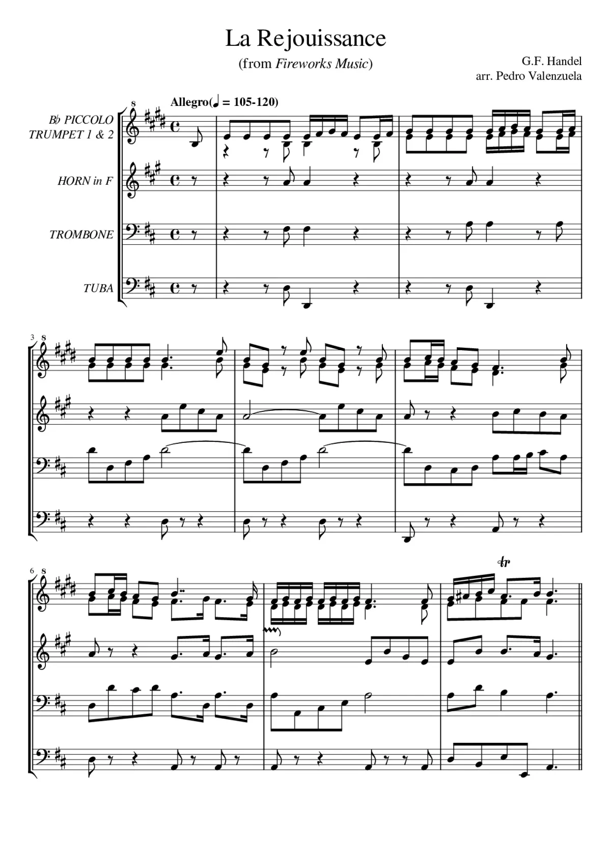 La Rejouissance - Page 1