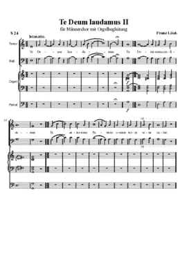 Te Deum laudamus, S. 24
