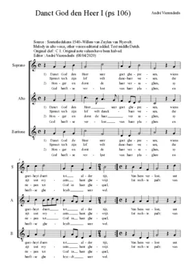Danct God den Heer I