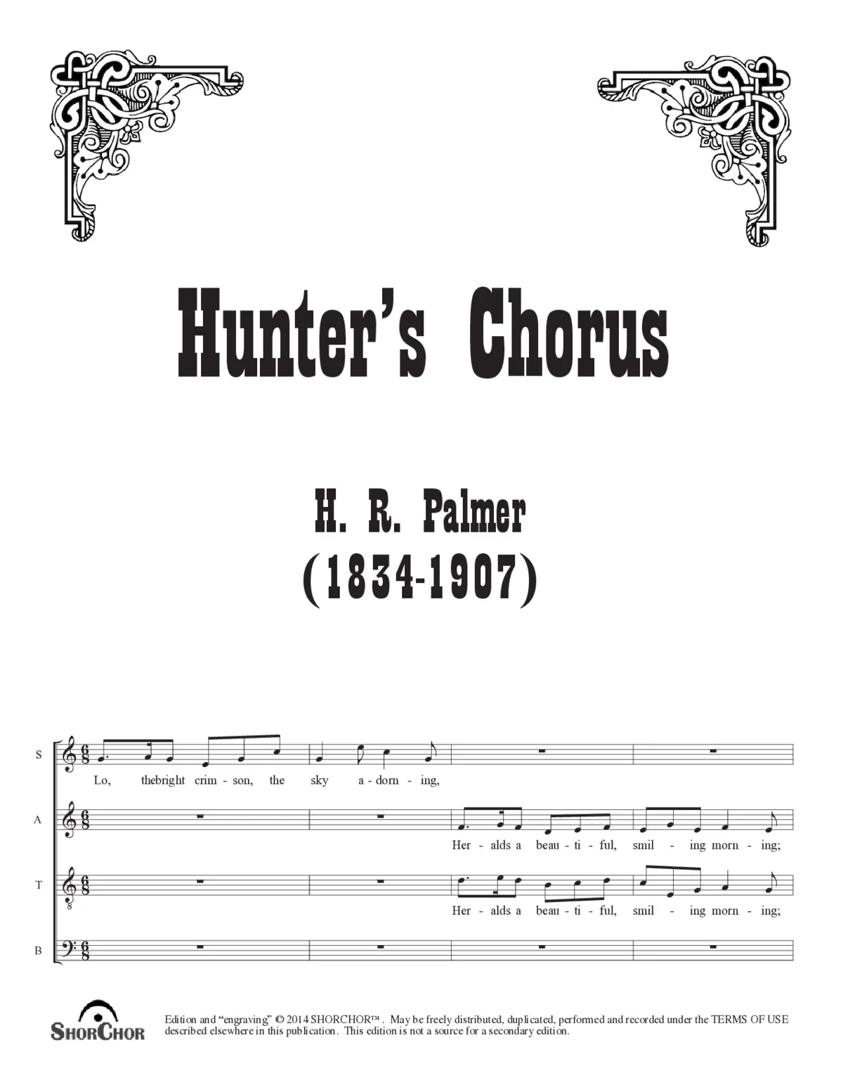 Hunter’s Chorus - Page 1