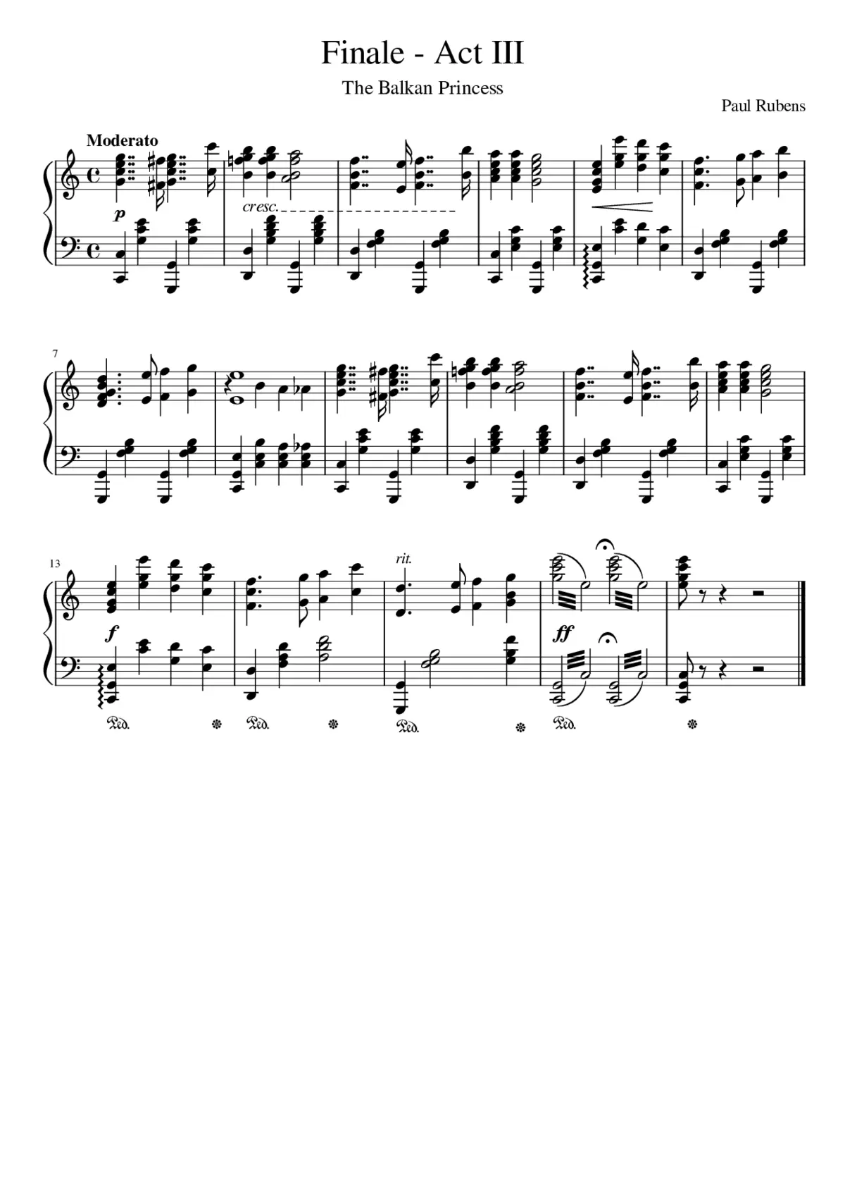 The Balkan princess - Page 1