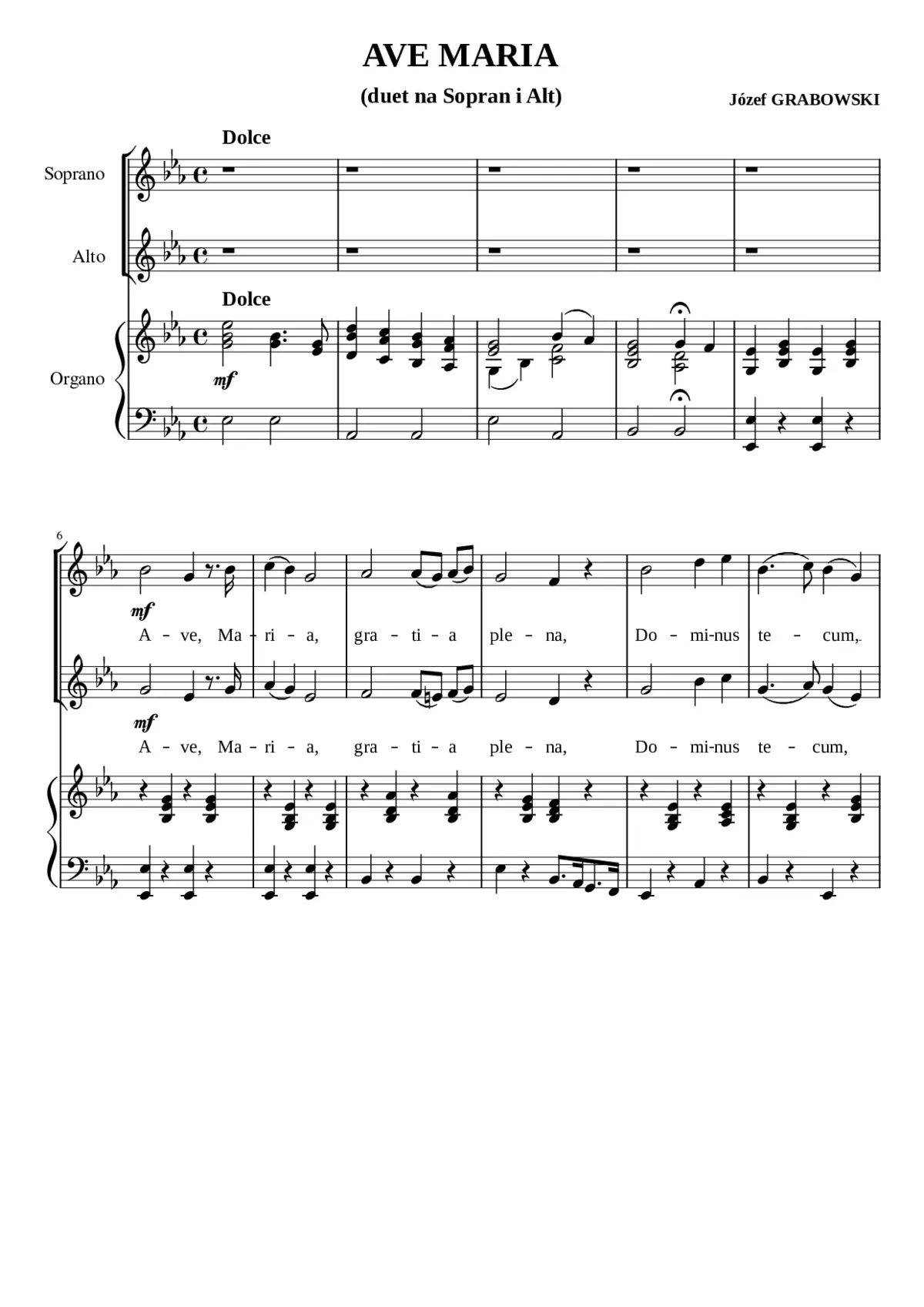 Ave Maria - Page 1
